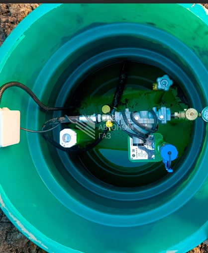 Монтаж газгольдера 2700 л в Новом Калище, Ломоносов 3